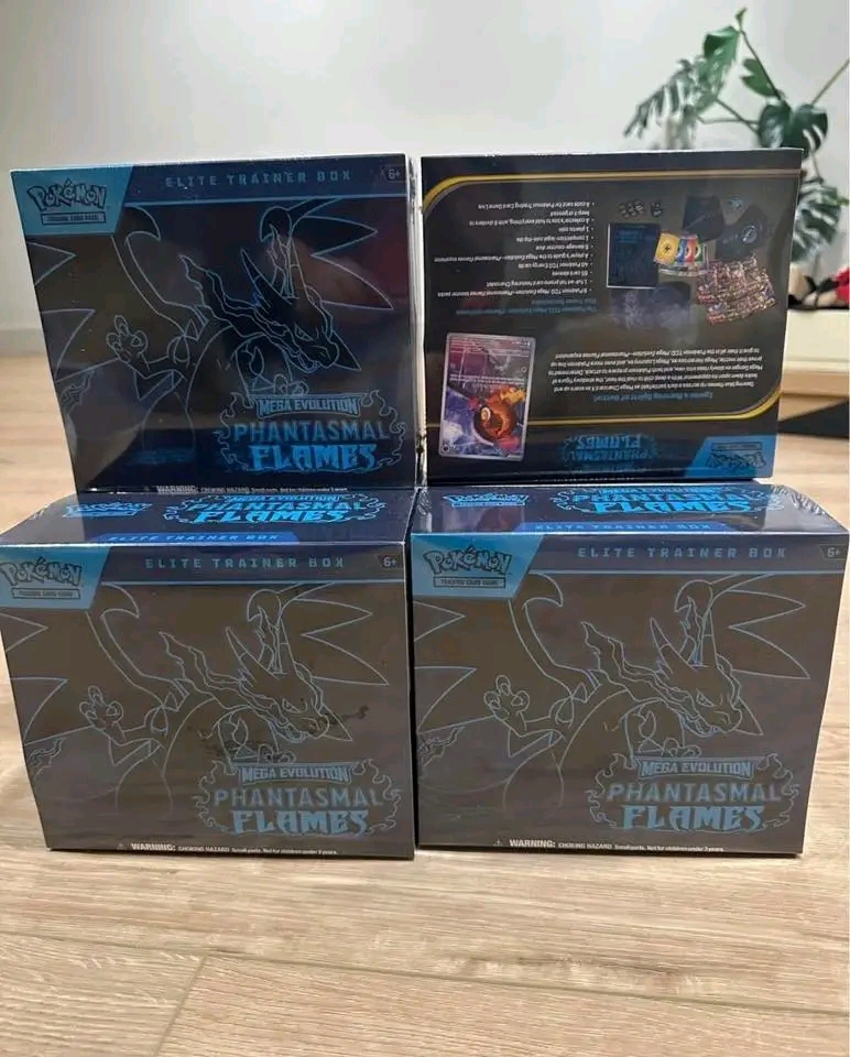Pokemon TCG Phantasmal Flames ETB Elite Trainer Box