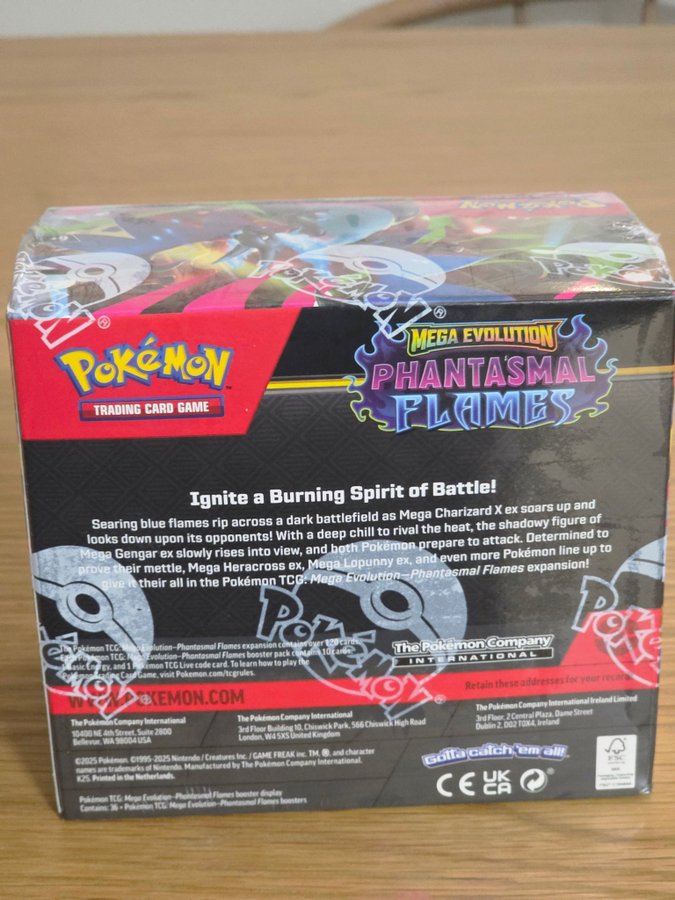 Pokémon Mega Evolution – Phantasmal Flames Booster Box (Sealed) - Image 5