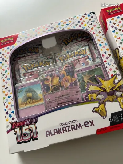 Pokemon TCG Scarlet & Violet 151 Alakazam Ex Collection NEW SEALED wear bOX - Image 2