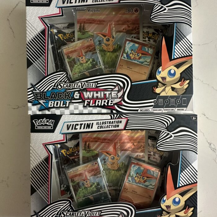 Pokemon Black Bolt/White Flare Unova SV10.5 Victini Illustration Collection New