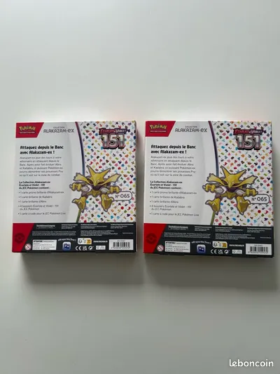 Pokemon TCG Scarlet & Violet 151 Alakazam Ex Collection NEW SEALED wear bOX - Image 3