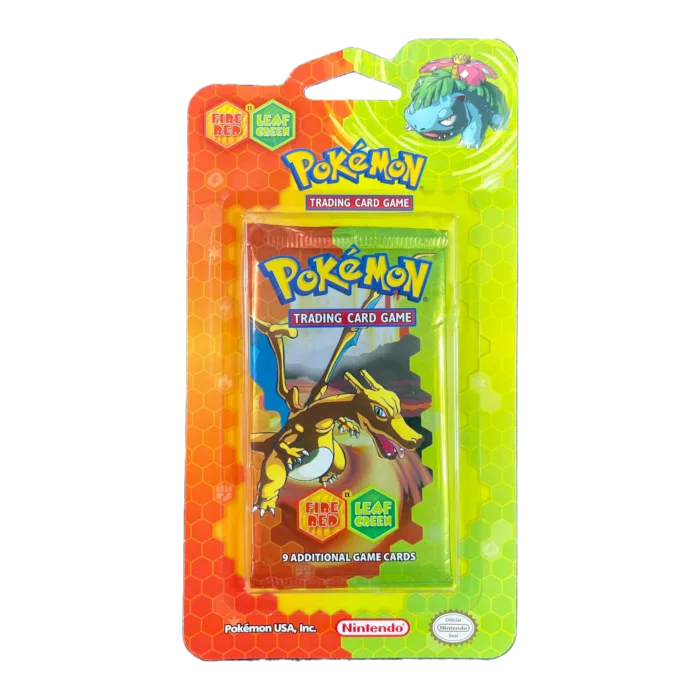 EX Fire Red Leaf Green Blister Pack