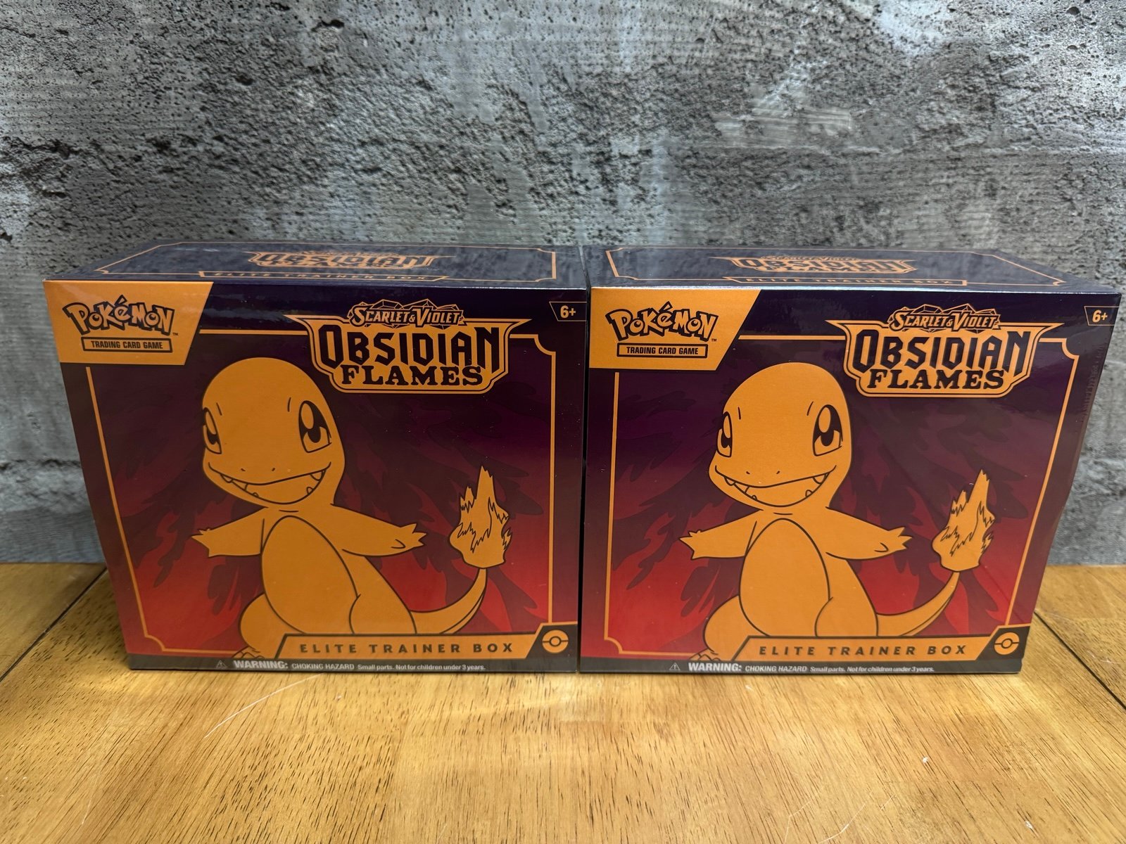 2x Pokemon Obsidian Flames ETB (Sealed)