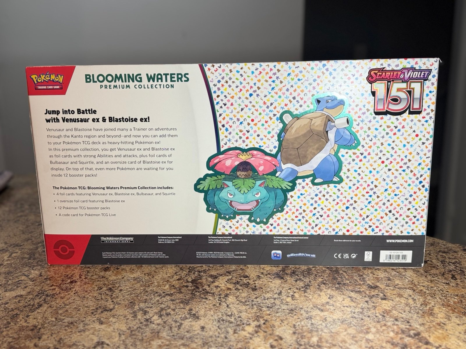 Pokemon Blooming Waters Premium Collection Scarlet & Violet 151 - Image 2