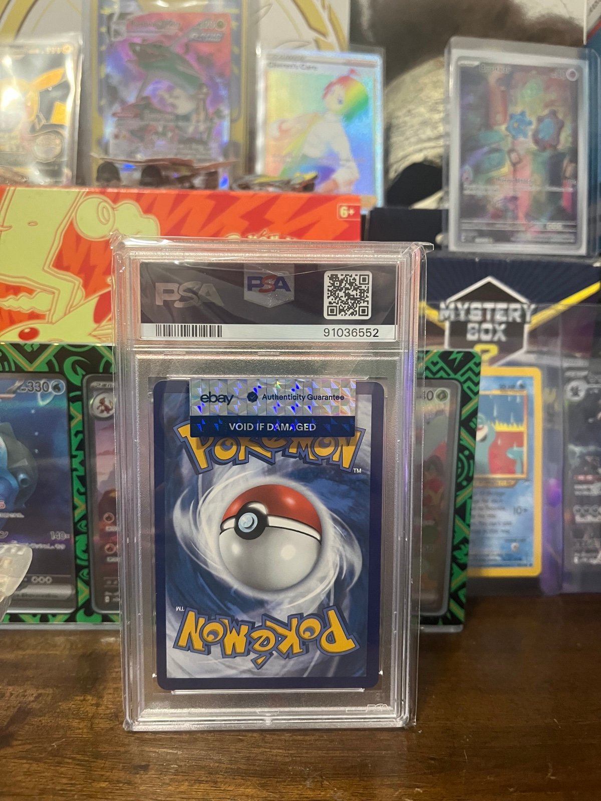 Gengar VMAX 271/264 Fusion Strike Alt Art Secret Rare 2021 Pokémon Card PSA 10 - Image 2