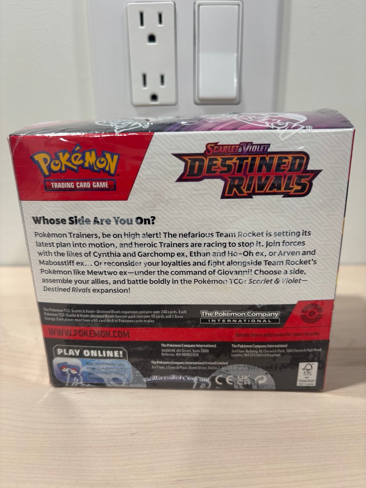 Pokemon Destined Rivals Booster Box - Image 3