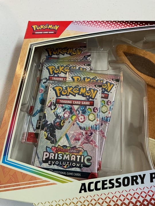 Pokemon scarlet and violet Prismatic Evolutions accessory pouch - Image 3