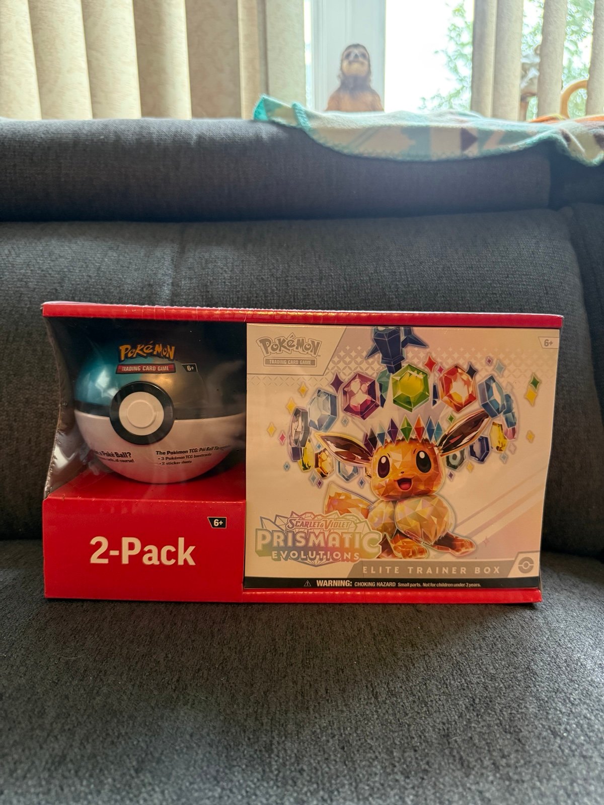 Sams Club Pokémon Scarlet & Violet Prismatic Evolutions ETB + POKEBALL BUNDLE