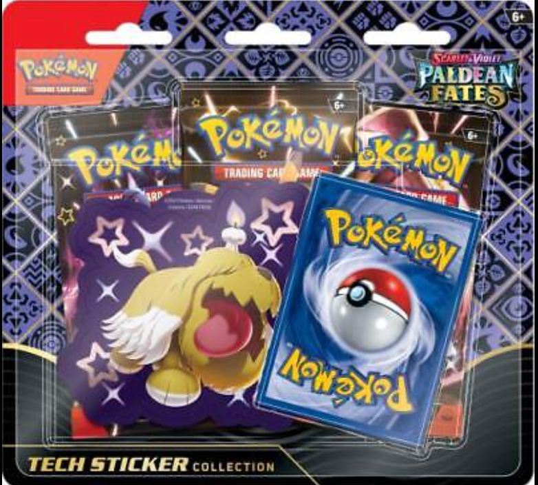 Paldean Fates 3-Pack Tech Blister