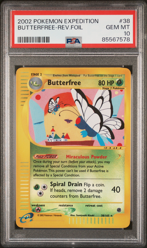 PSA 10 BUTTERFREE-REV.FOIL