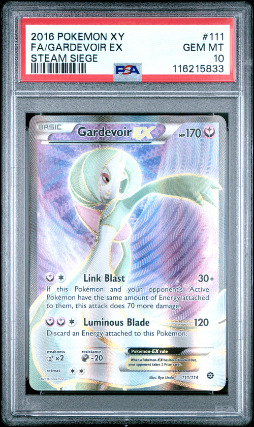 PSA 10 FA/GARDEVOIR EX STEAM SIEGE