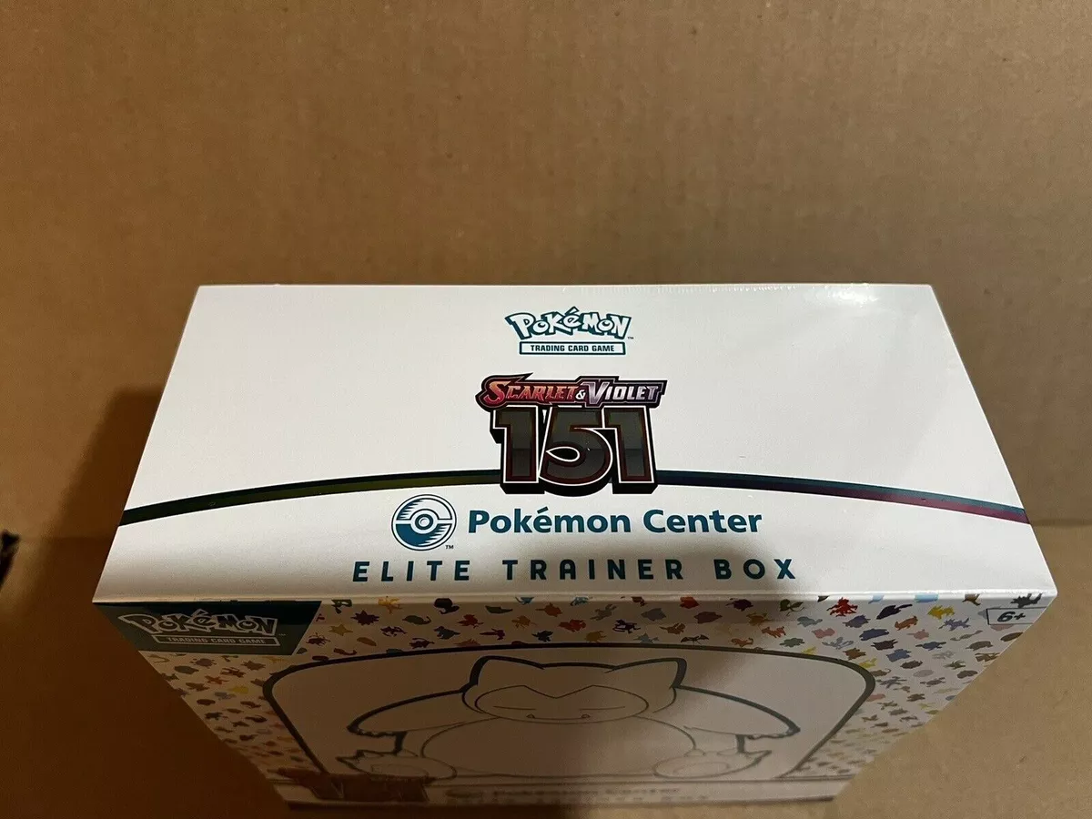 Pokemon TCG Pokemon 151 Pokemon Center Exclusive Elite Trainer Box ETB Sealed - Image 3