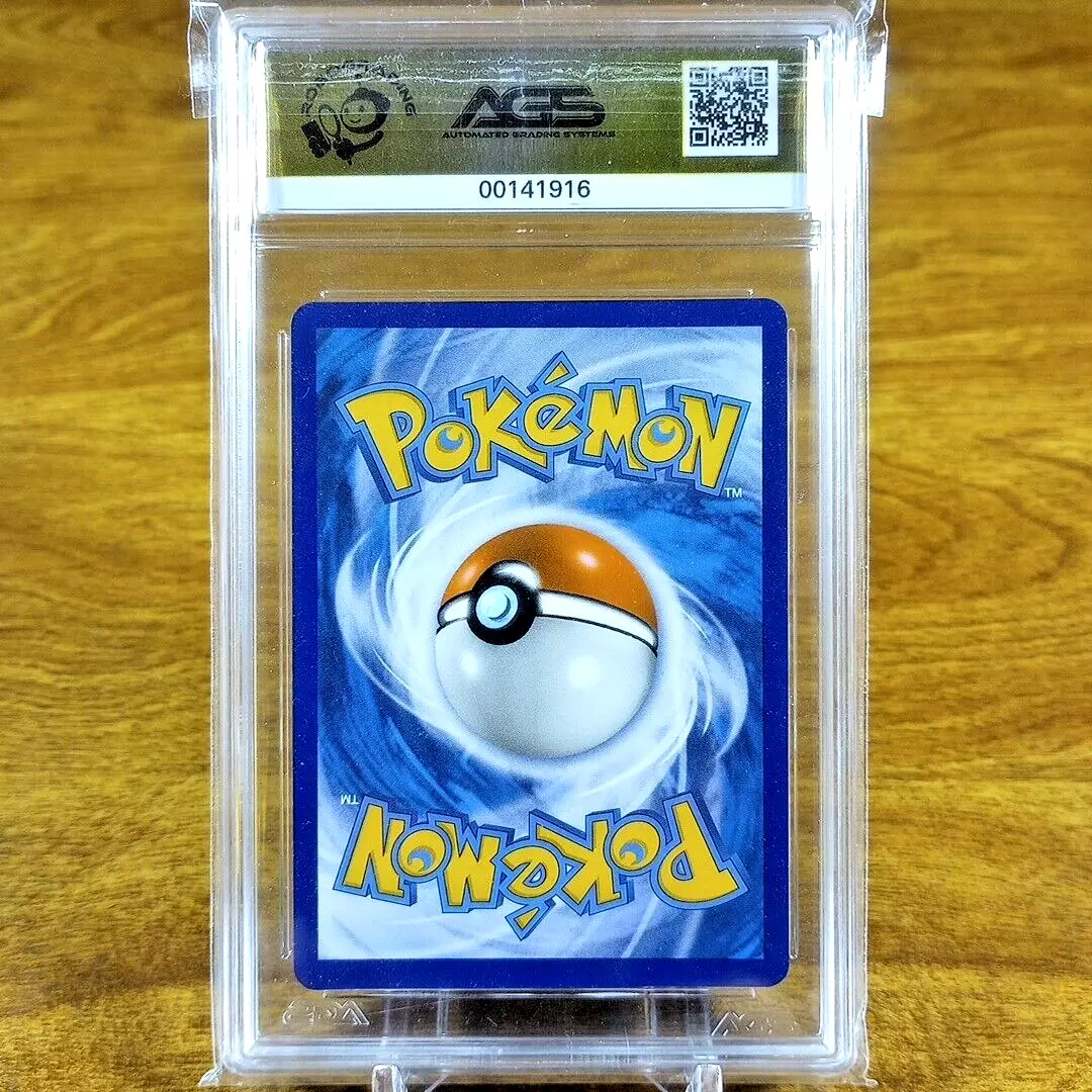 Pokemon Silver Tempest Lugia V 186/195 AGS Gem-MT 10 Full Art Holo Rare 2022 - Image 2
