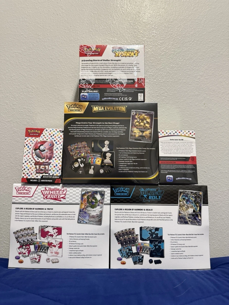 Pokemon TCG: Factory Sealed Collection Lot🔥 (3x ETB's 2x BBD 1x BBX) - Image 2