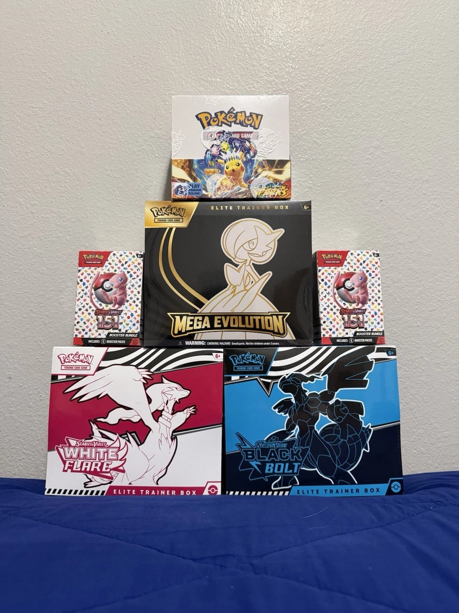Pokemon TCG: Factory Sealed Collection Lot🔥 (3x ETB's 2x BBD 1x BBX)