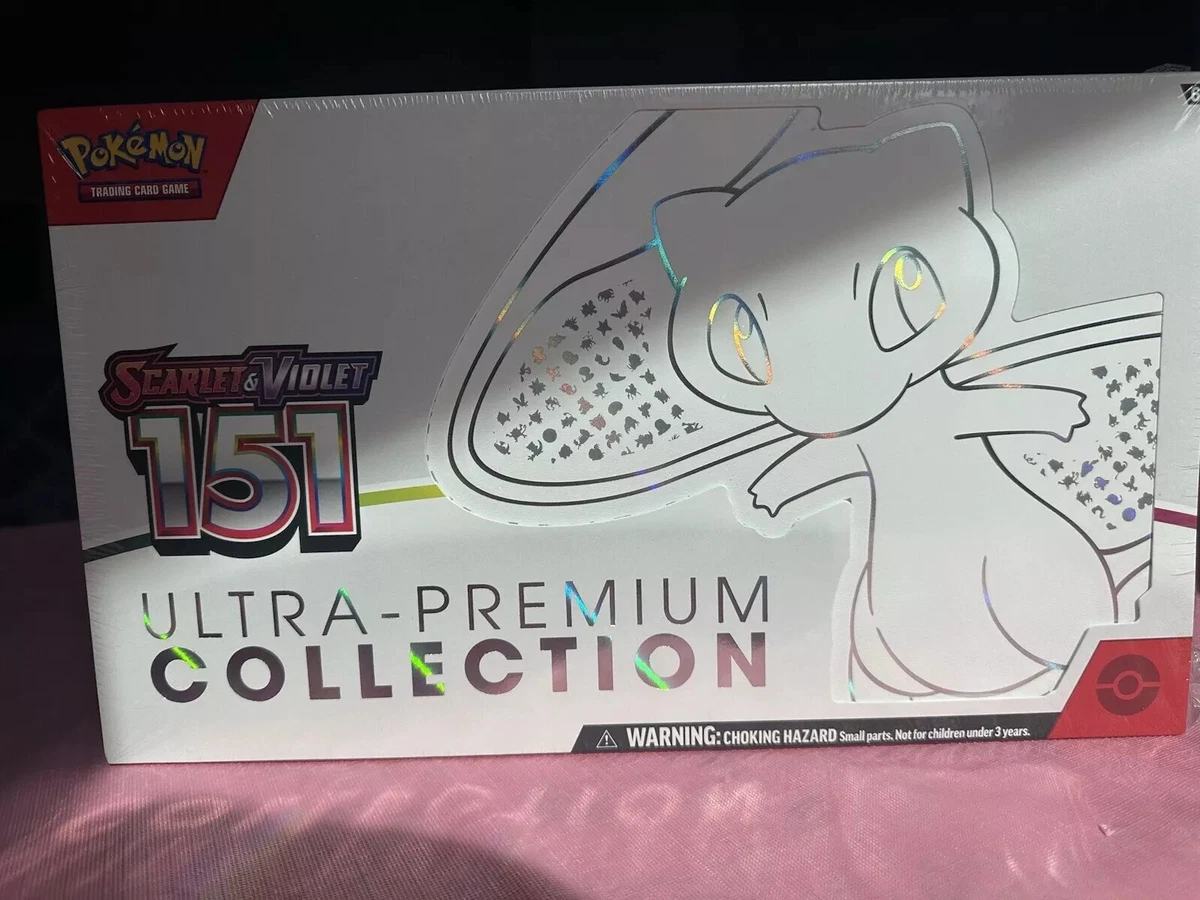 SEALED Pokemon TCG Scarlet & Violet 151 Ultra Premium Collection Box UPC and NEW