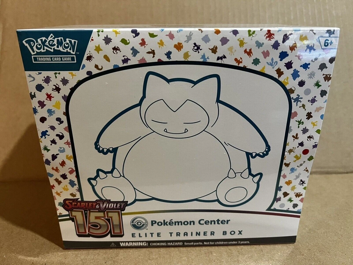 Pokemon TCG Pokemon 151 Pokemon Center Exclusive Elite Trainer Box ETB Sealed