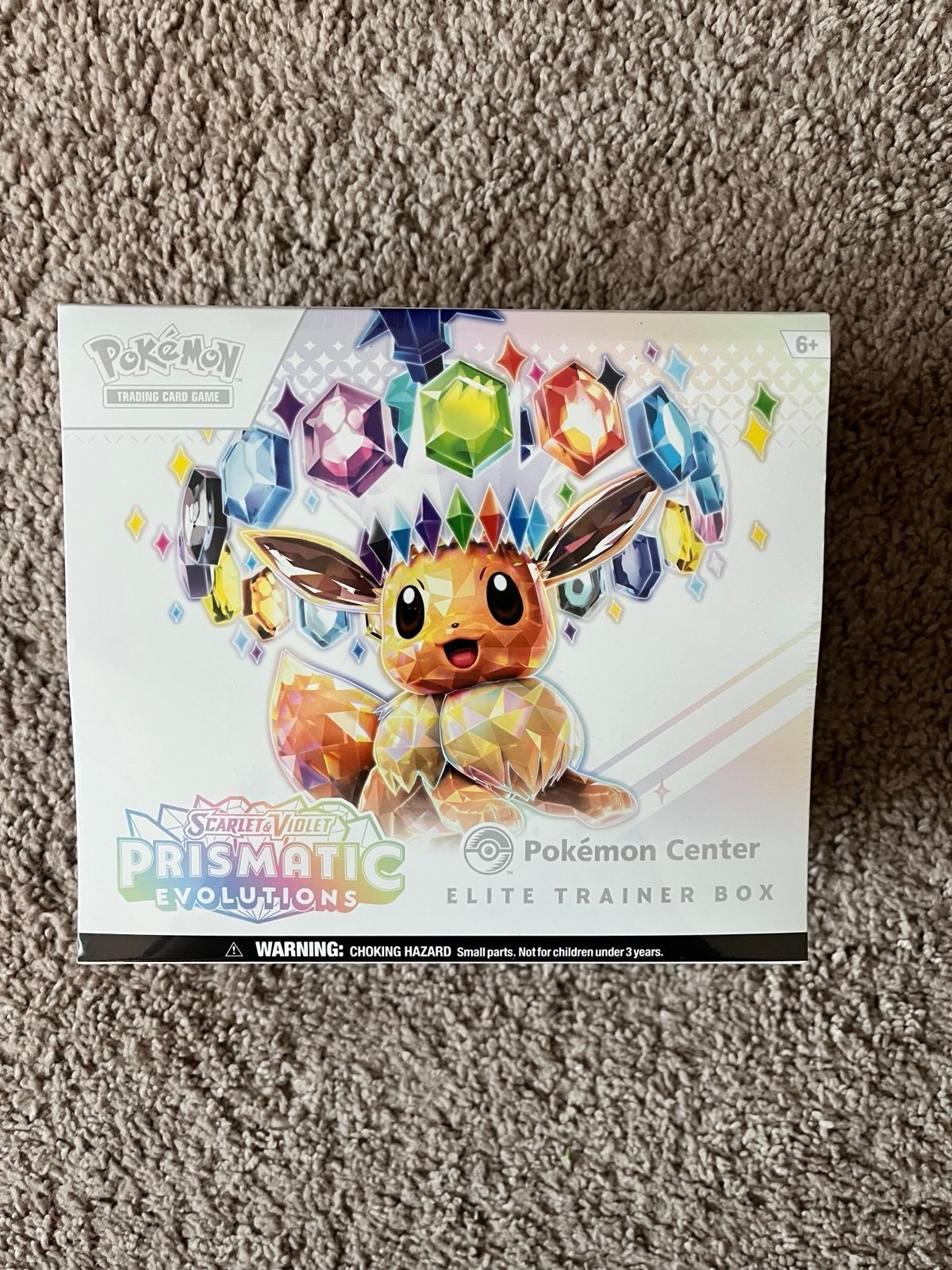 Prismatic Evolutions Pokémon Center ETB