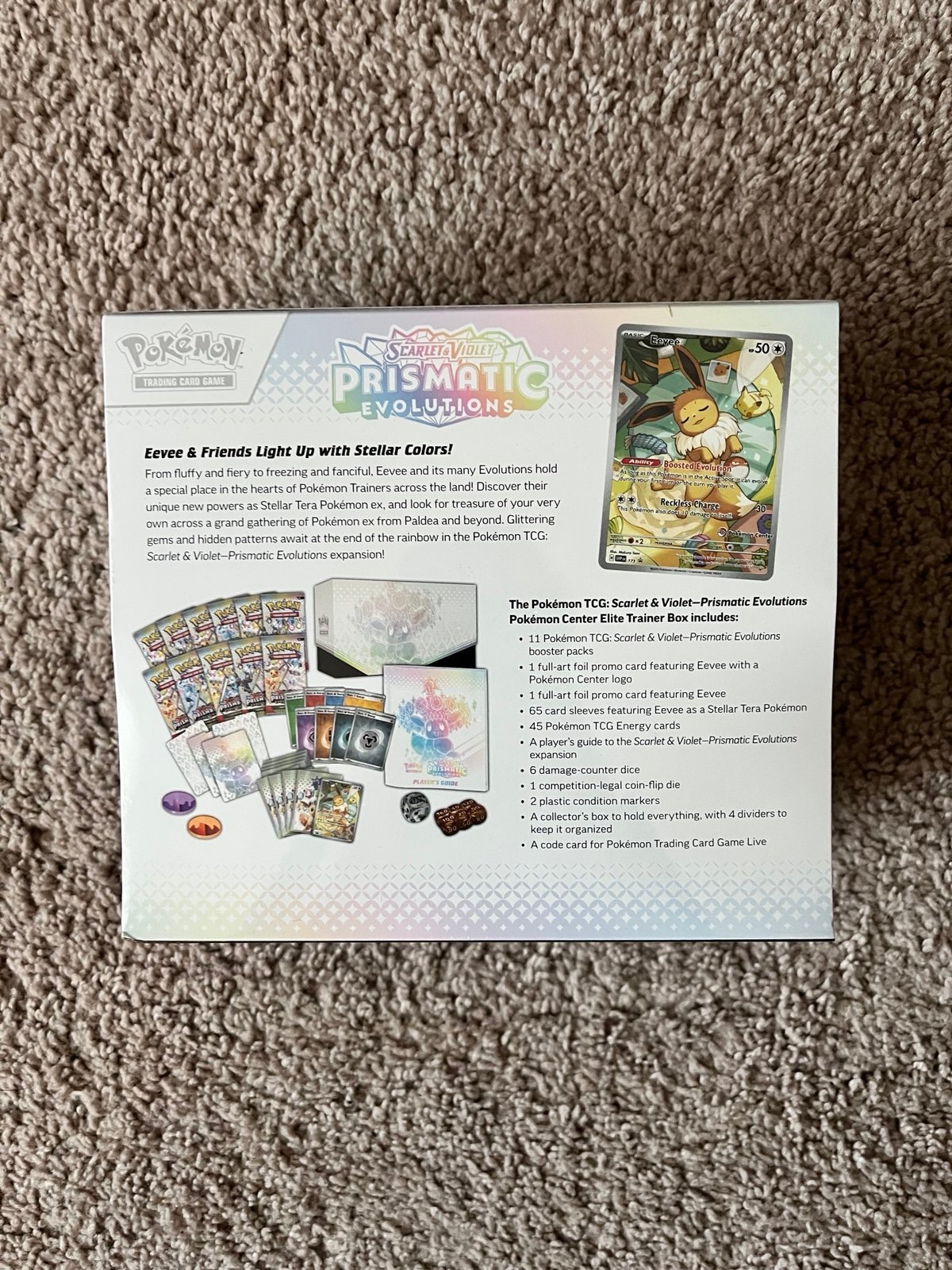 Prismatic Evolutions Pokémon Center ETB - Image 2