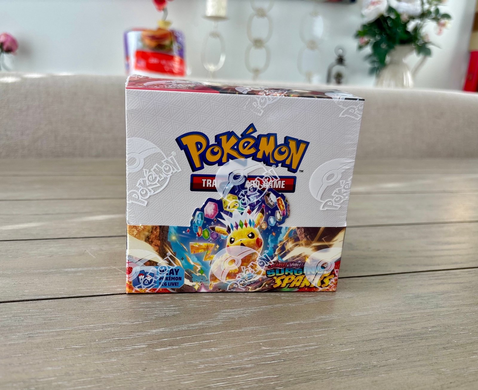 Pokemon TCG Scarlet & Violet Surging Sparks Booster Box Factory Sealed