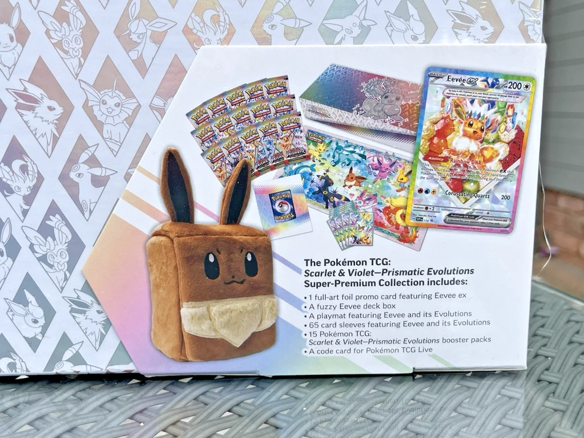 POKEMON TCG SCARLET & VIOLET PRISMATIC EVOLUTIONS SUPER PREMIUM COLLECTION "NEW* - Image 2